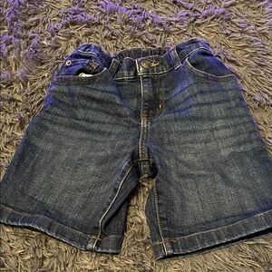 Wonder Nation Dark Blue Kids Denim Shorts